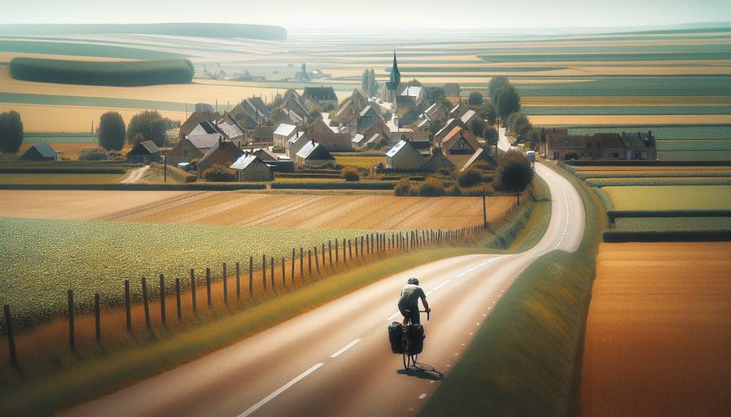 Pédaler à travers la diagonale du vide : l'aventure méconnue du voyage à vélo en France