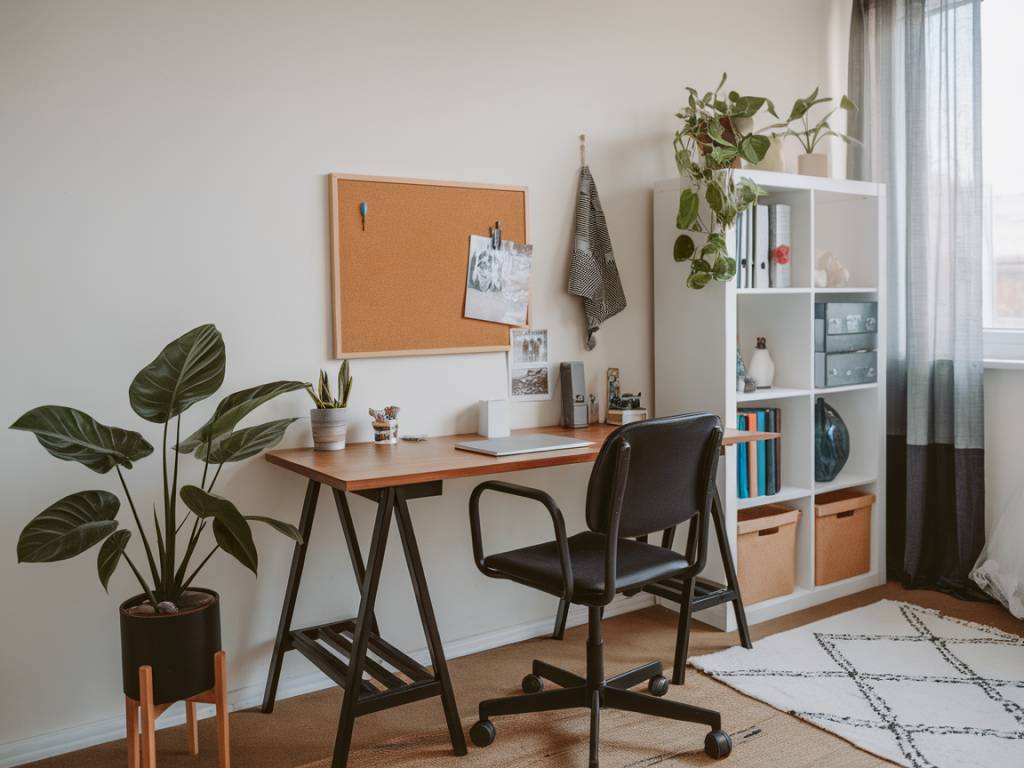 "Optimiser son espace de travail à domicile : astuces déco et ergonomiques pour un confort optimal"