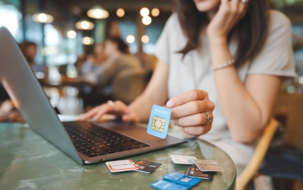 Comment utiliser une carte e-sim pour communiquer de l’étranger facilement